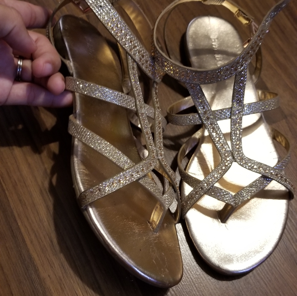 Rose Gold Sandals